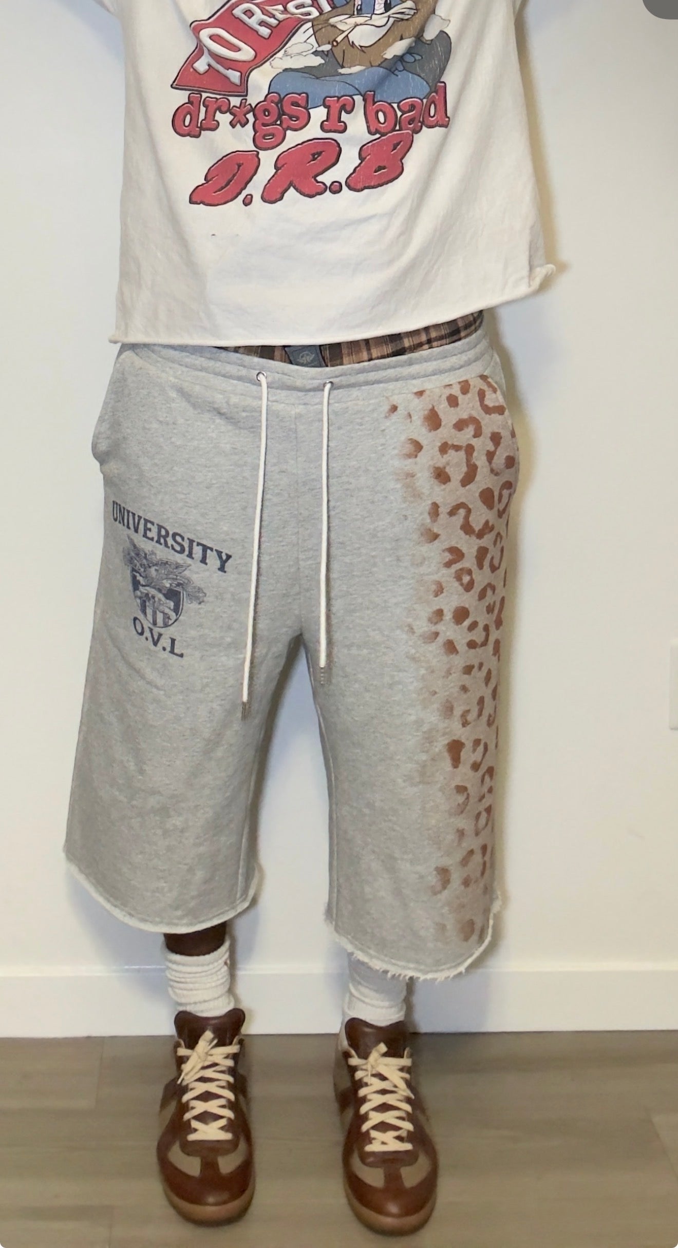 OVL University Freshman Shorts — Rust