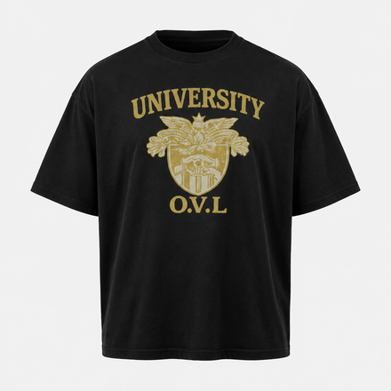 OVL University Freshman Tee — Black