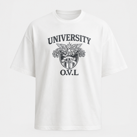 OVL University Freshman Tee — White